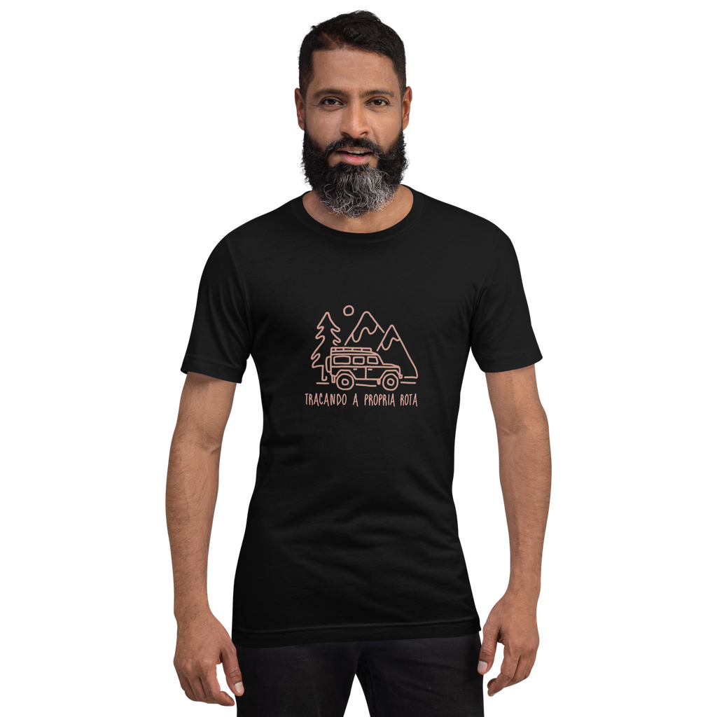 Camiseta "Traçando a própria rota"