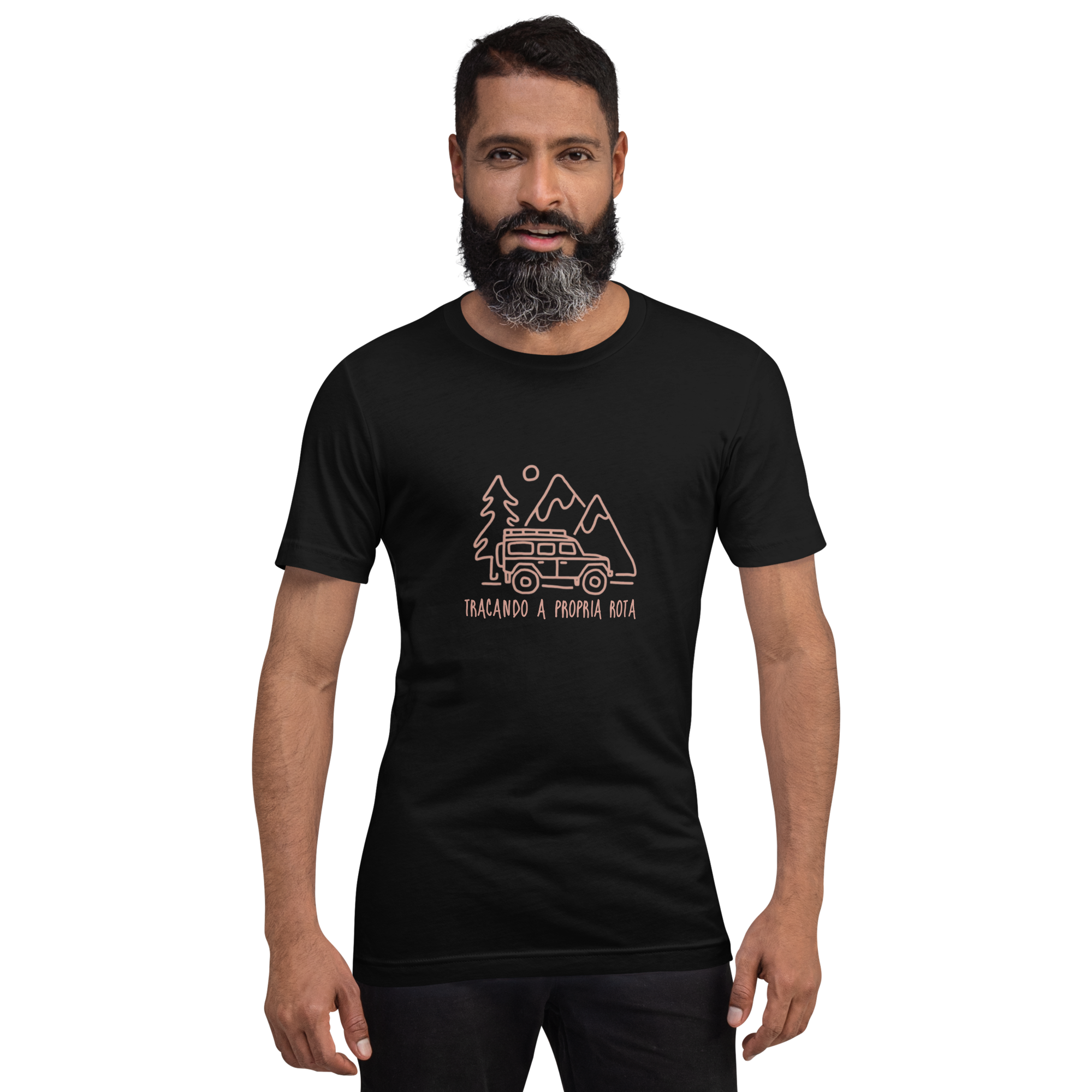 Camiseta "Traçando a própria rota"