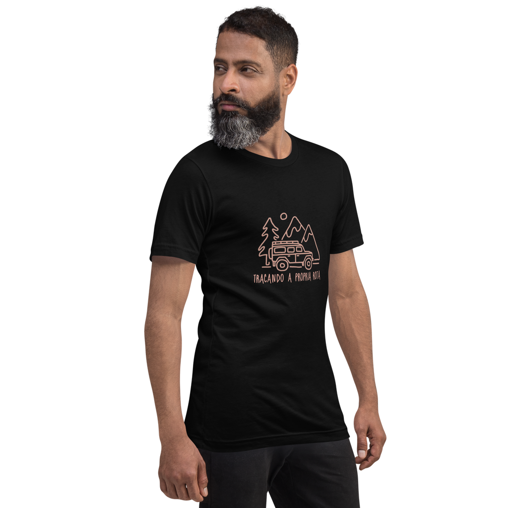 Camiseta "Traçando a própria rota"