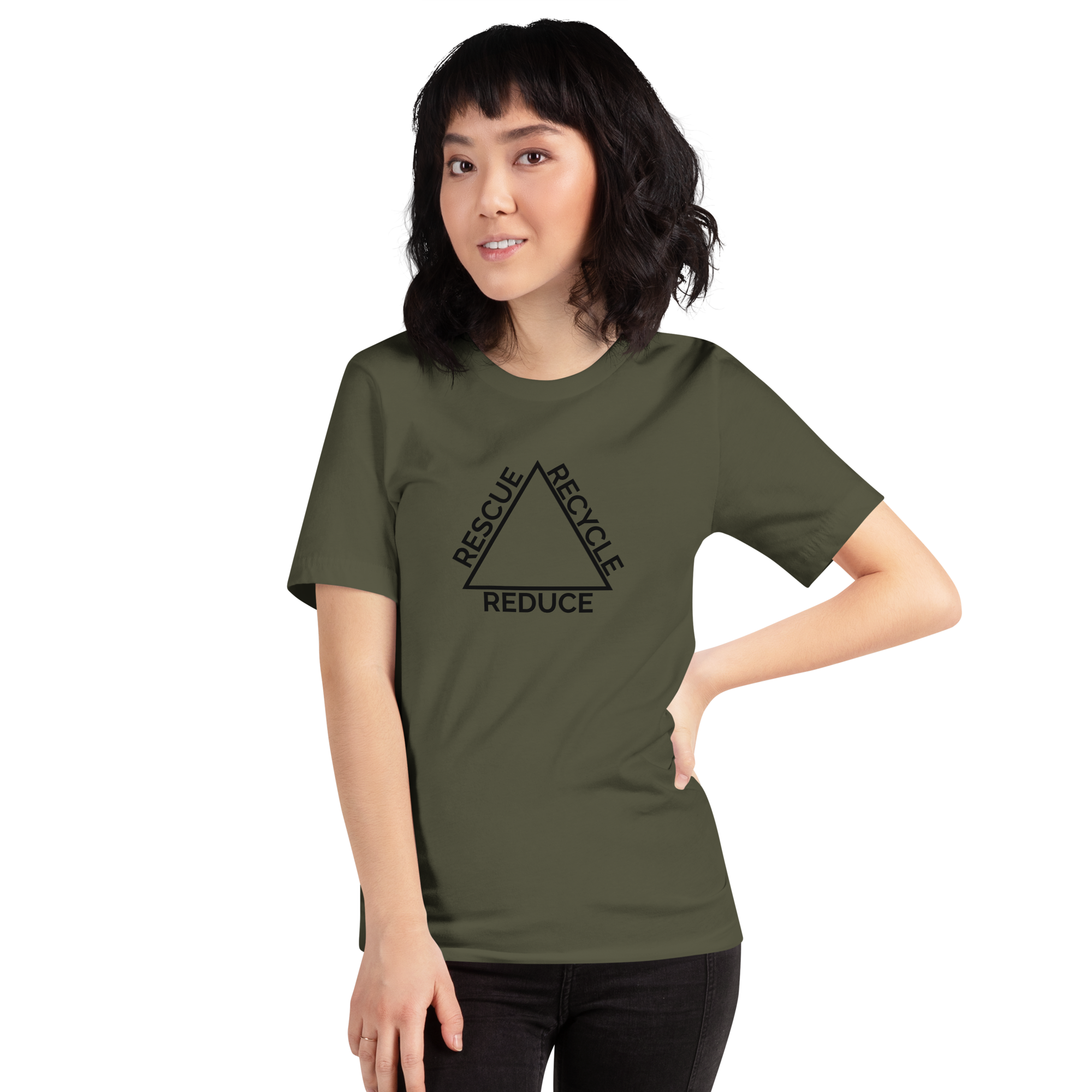 Camiseta Tríade Verde