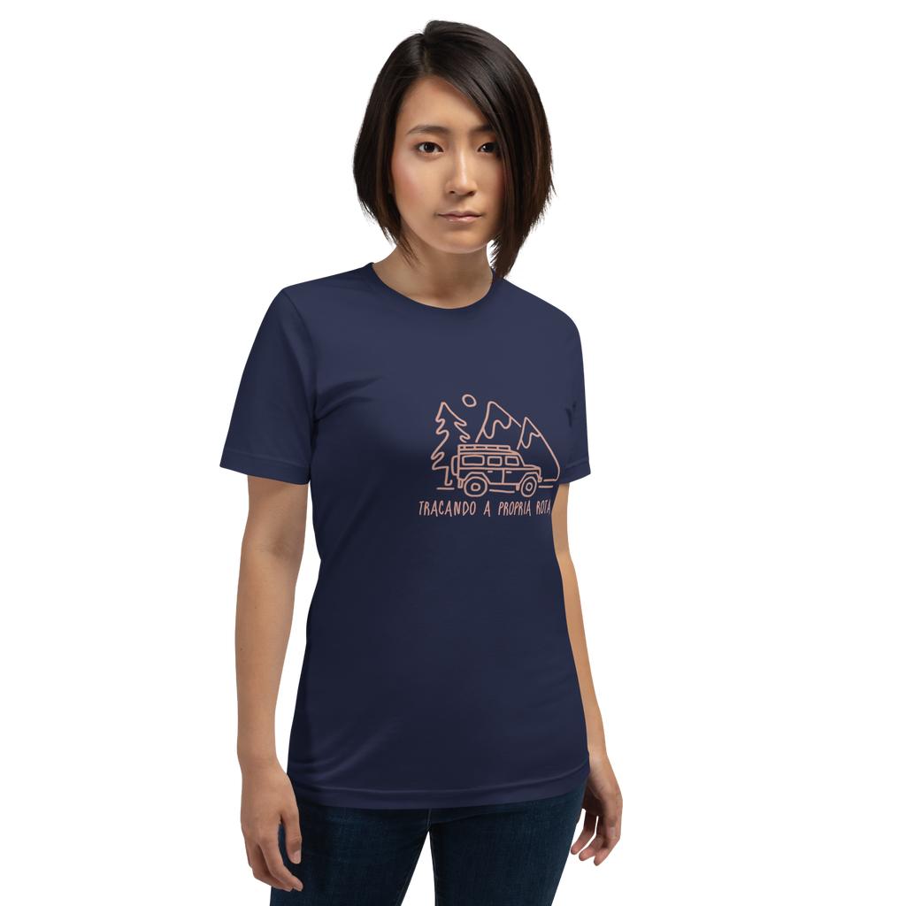 Camiseta "Traçando a própria rota"