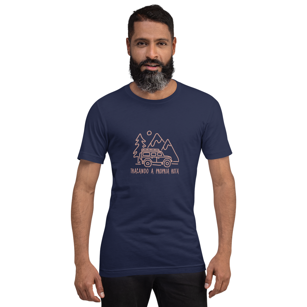 Camiseta "Traçando a própria rota"