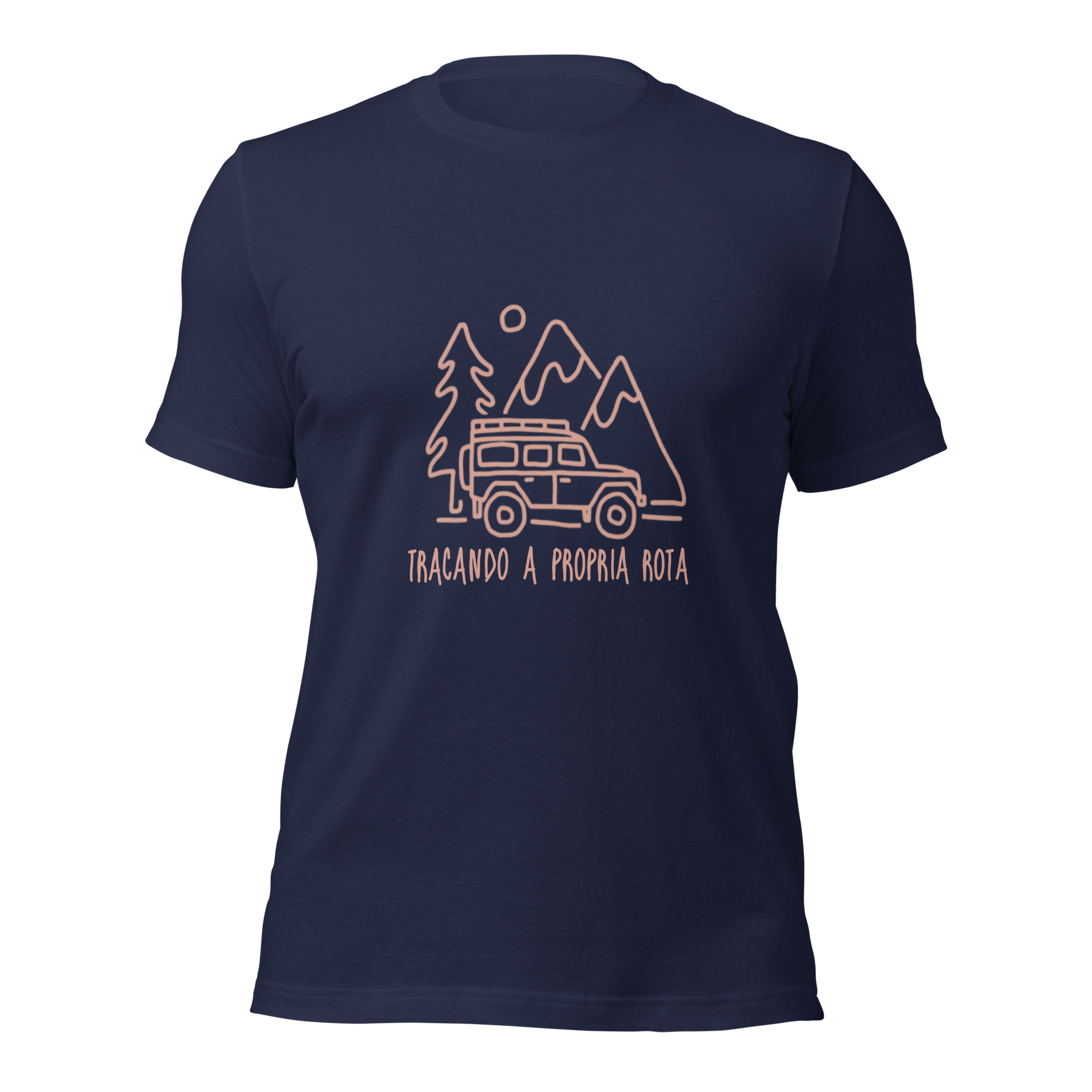 Camiseta "Traçando a própria rota"