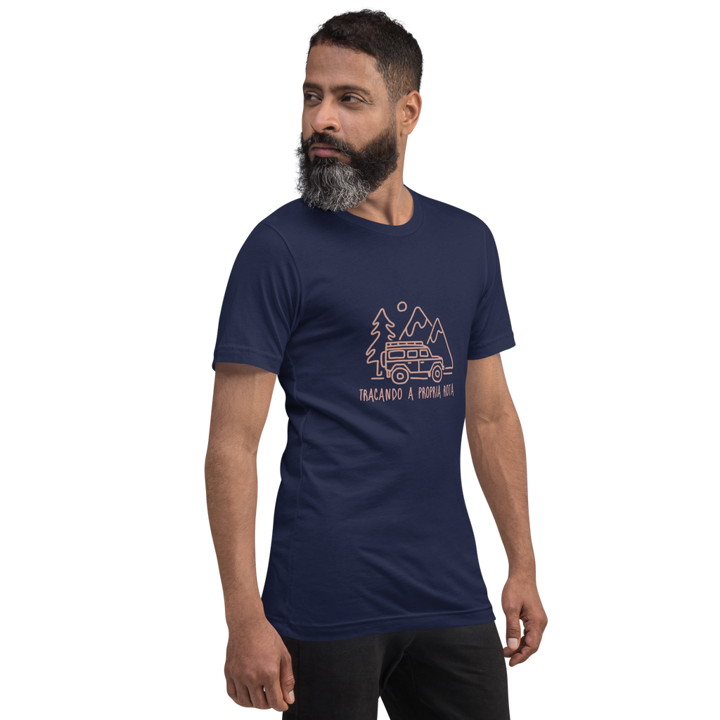 Camiseta "Traçando a própria rota"