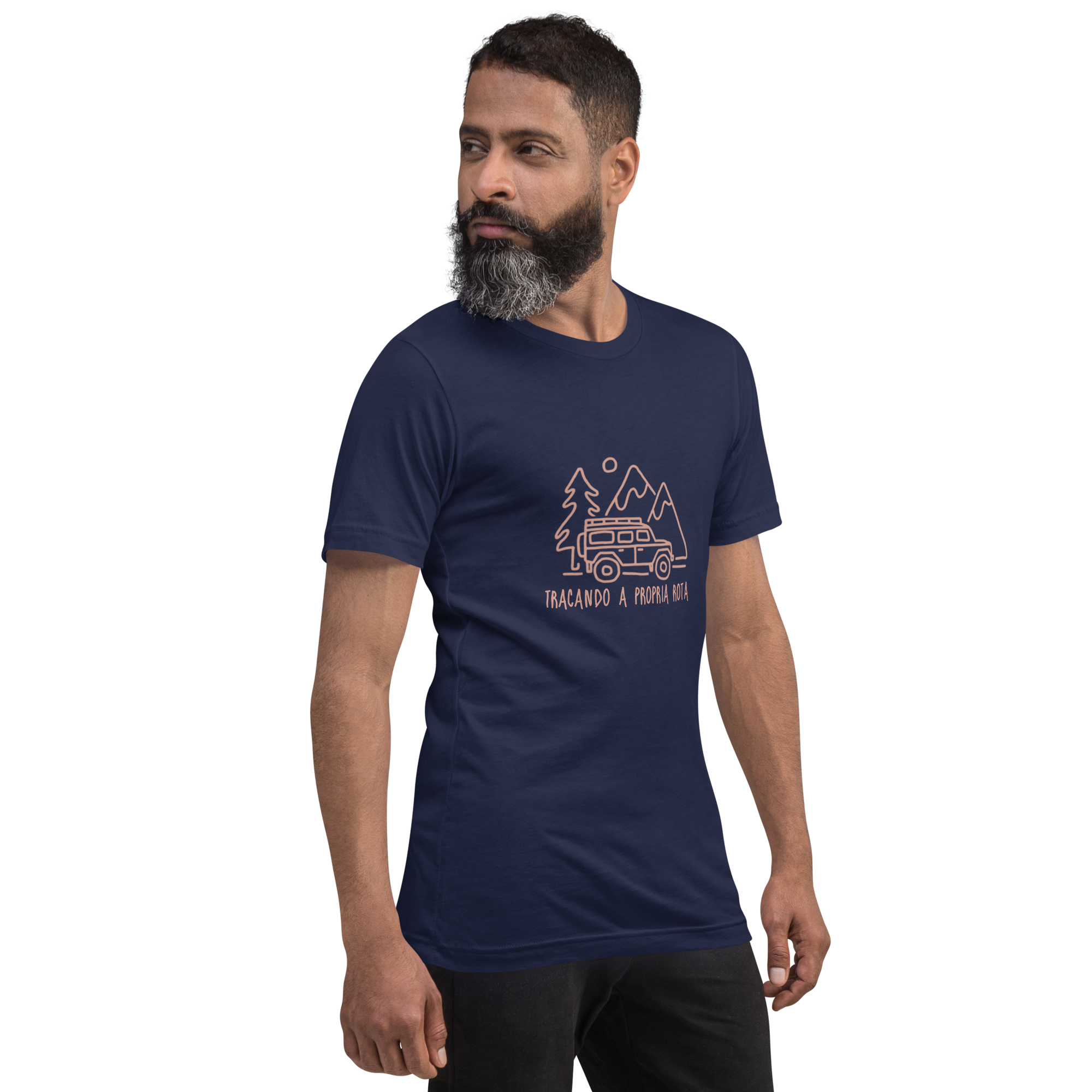 Camiseta "Traçando a própria rota"