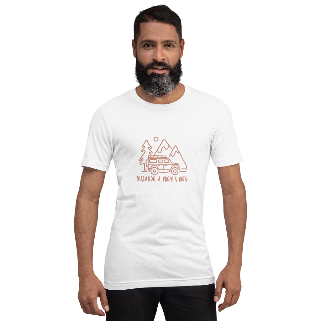 Camiseta "Traçando a própria rota"