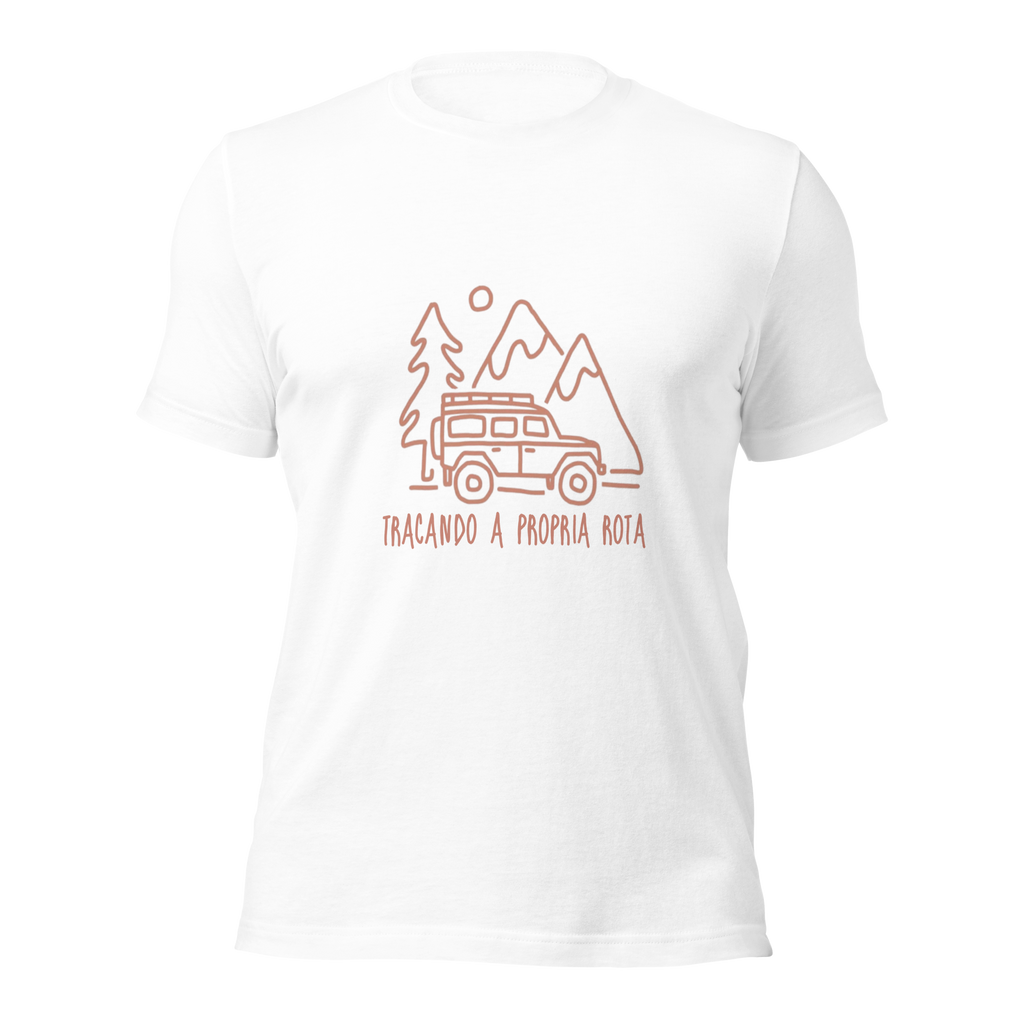 Camiseta "Traçando a própria rota"