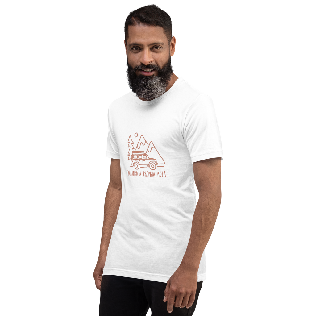 Camiseta "Traçando a própria rota"