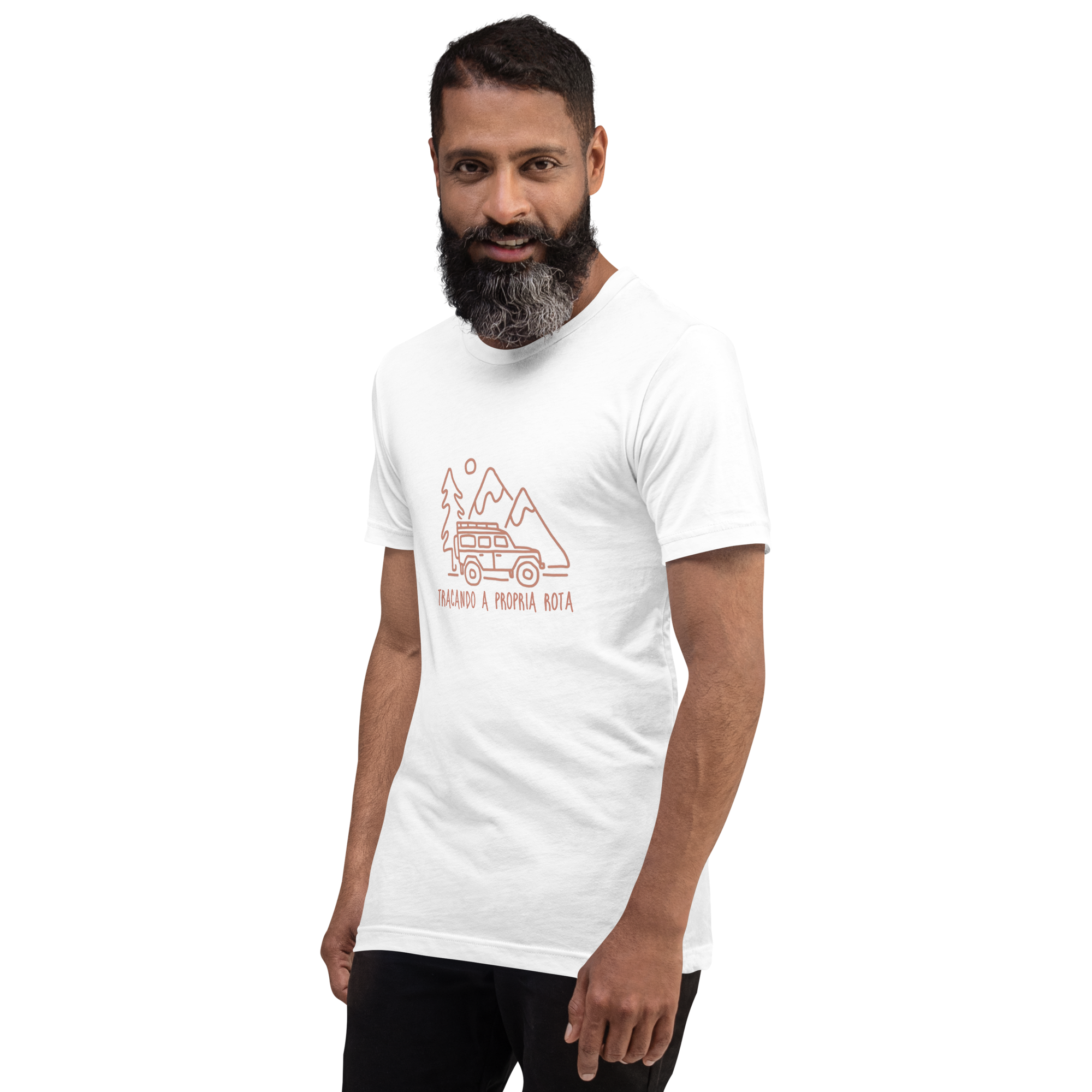 Camiseta "Traçando a própria rota"