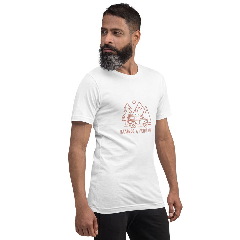 Camiseta "Traçando a própria rota"