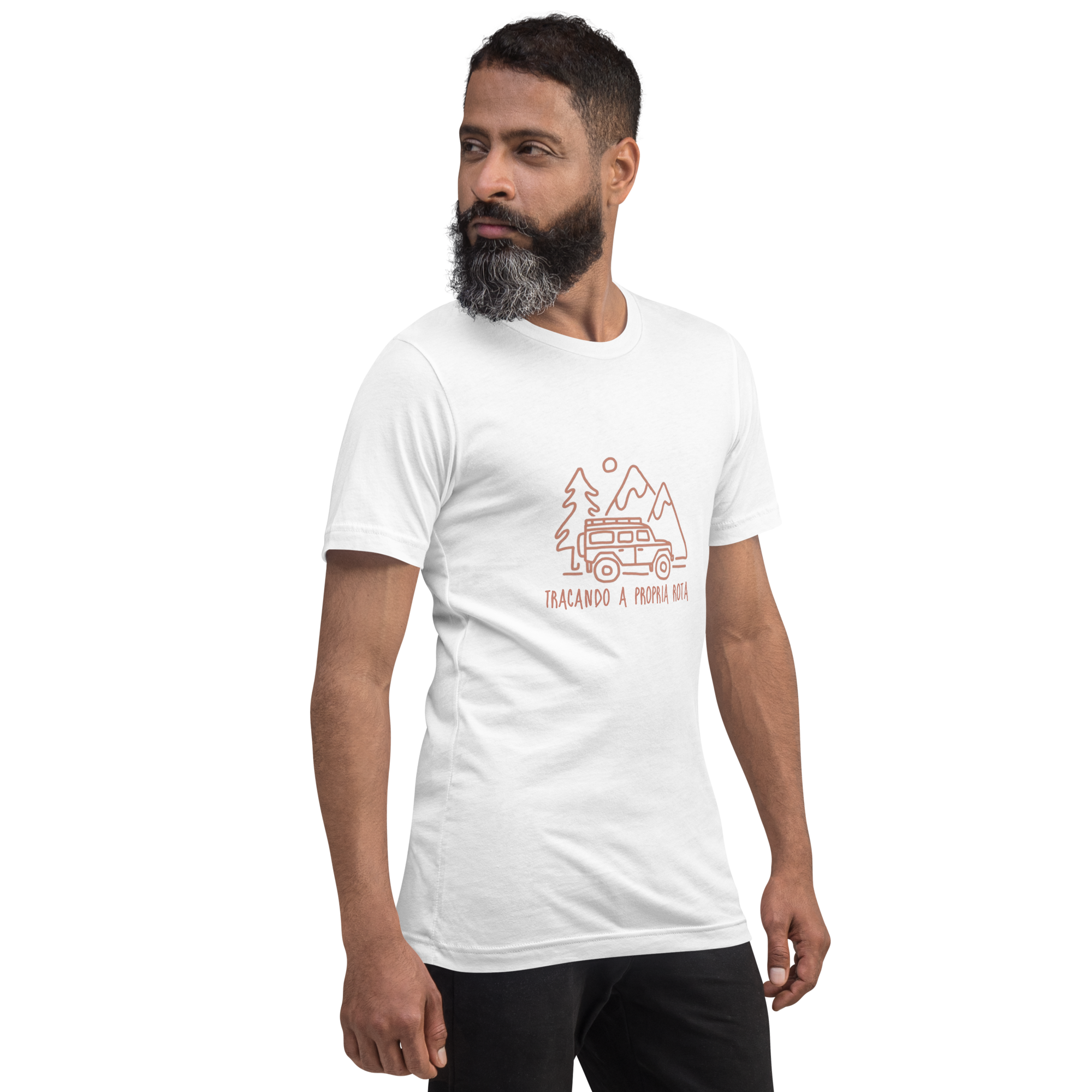 Camiseta "Traçando a própria rota"