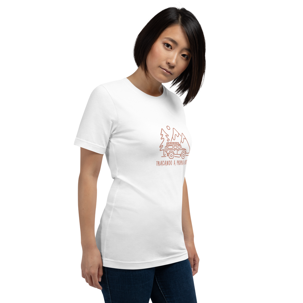 Camiseta "Traçando a própria rota"